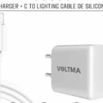 Voltma 25W Cargador Tipo-C y Cable de Carga Tipo C a Lightning de 30W Combo (25S30CL)